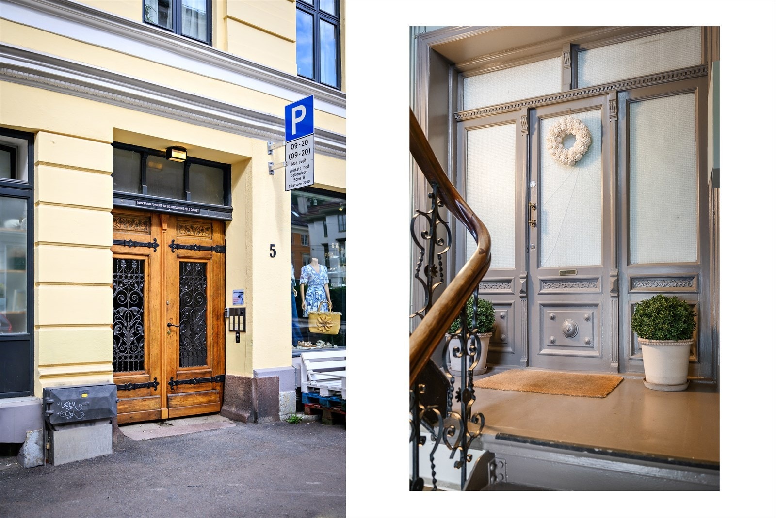 Velholdt og representativt inngangsparti i en klassisk bygård fra 1897. Attraktiv og sentral beliggenhet på Frogner, med kort vei til alt av servicetilbud. Galleribilde