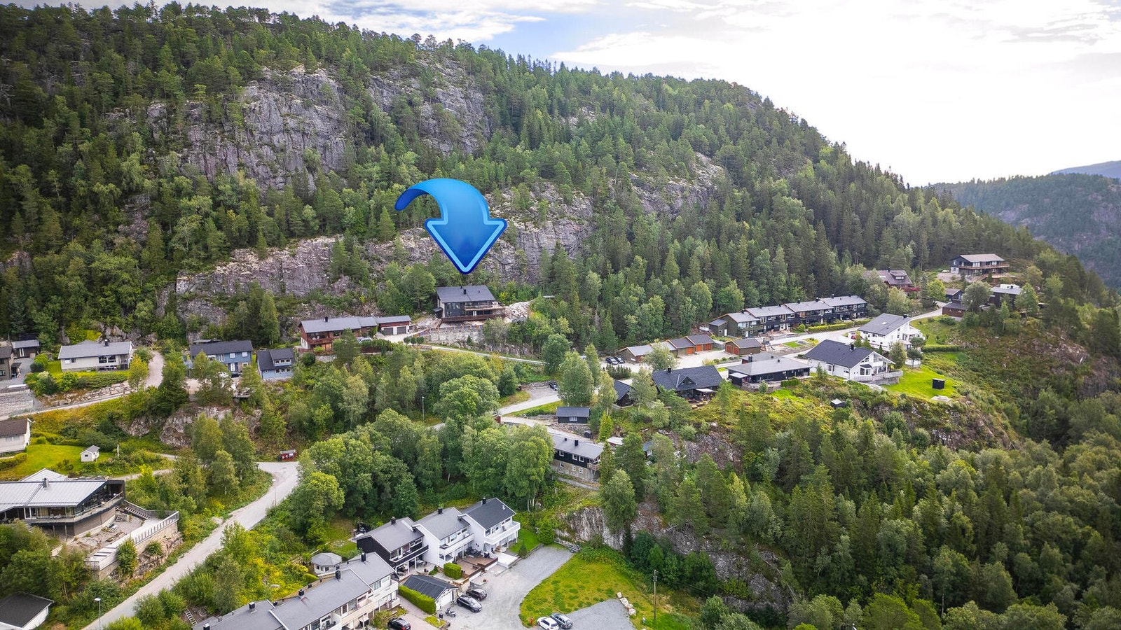 Oversiktsbilde av nærmiljøet Galleribilde