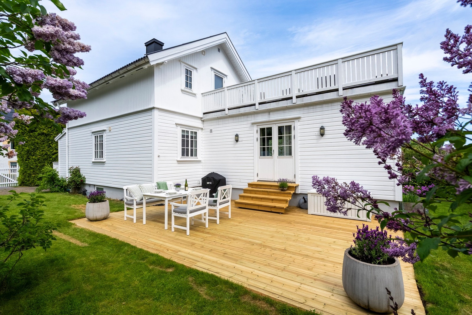Boligen har egen takterrasse Galleribilde