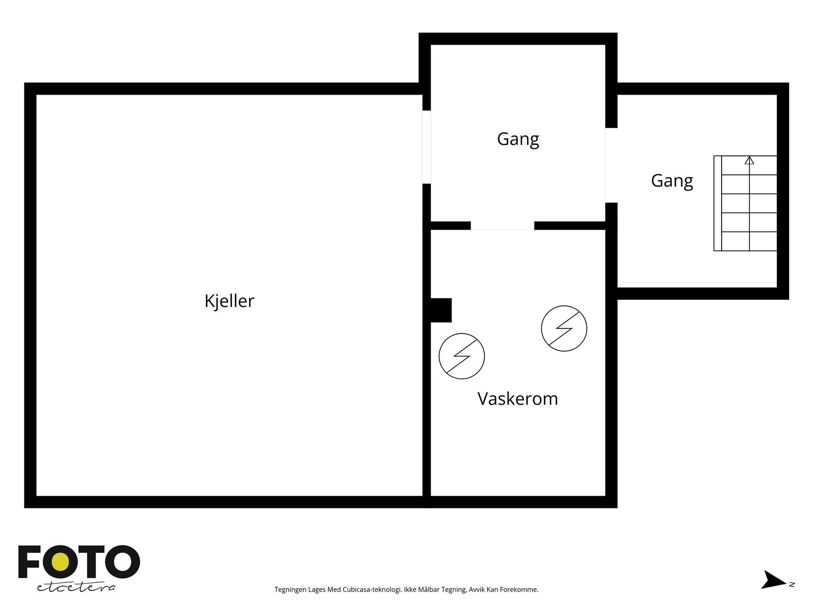 Plantegning kjeller Galleribilde