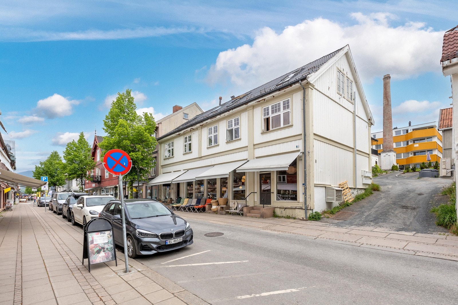 Adkomst fra sør i Storgata Galleribilde