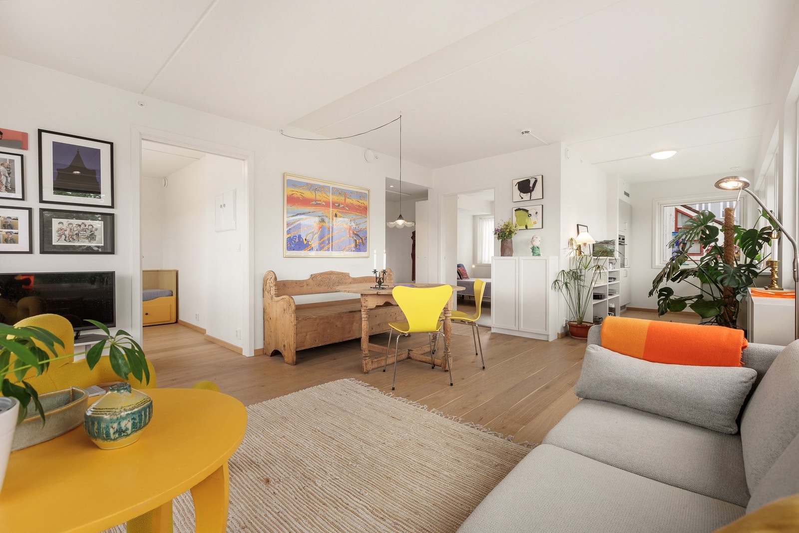 Moderne leilighet med vannbåren gulvvarme i alle rom Galleribilde