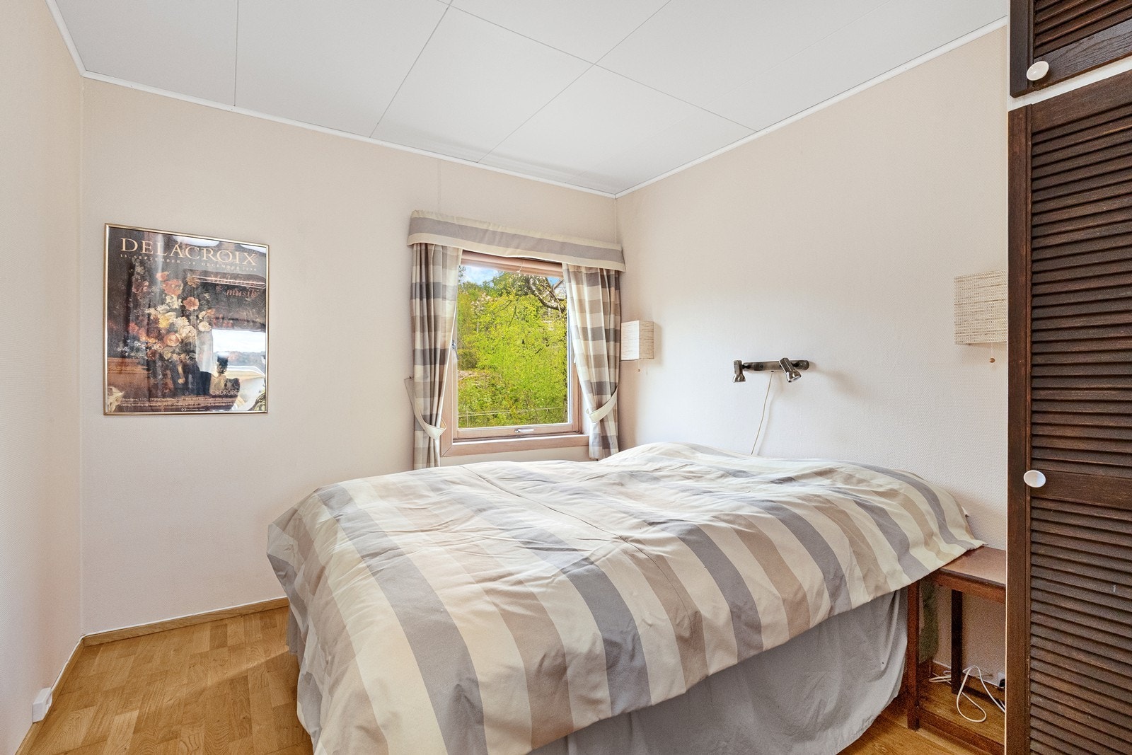 Fritidsboligen har totalt tre soverom. Galleribilde