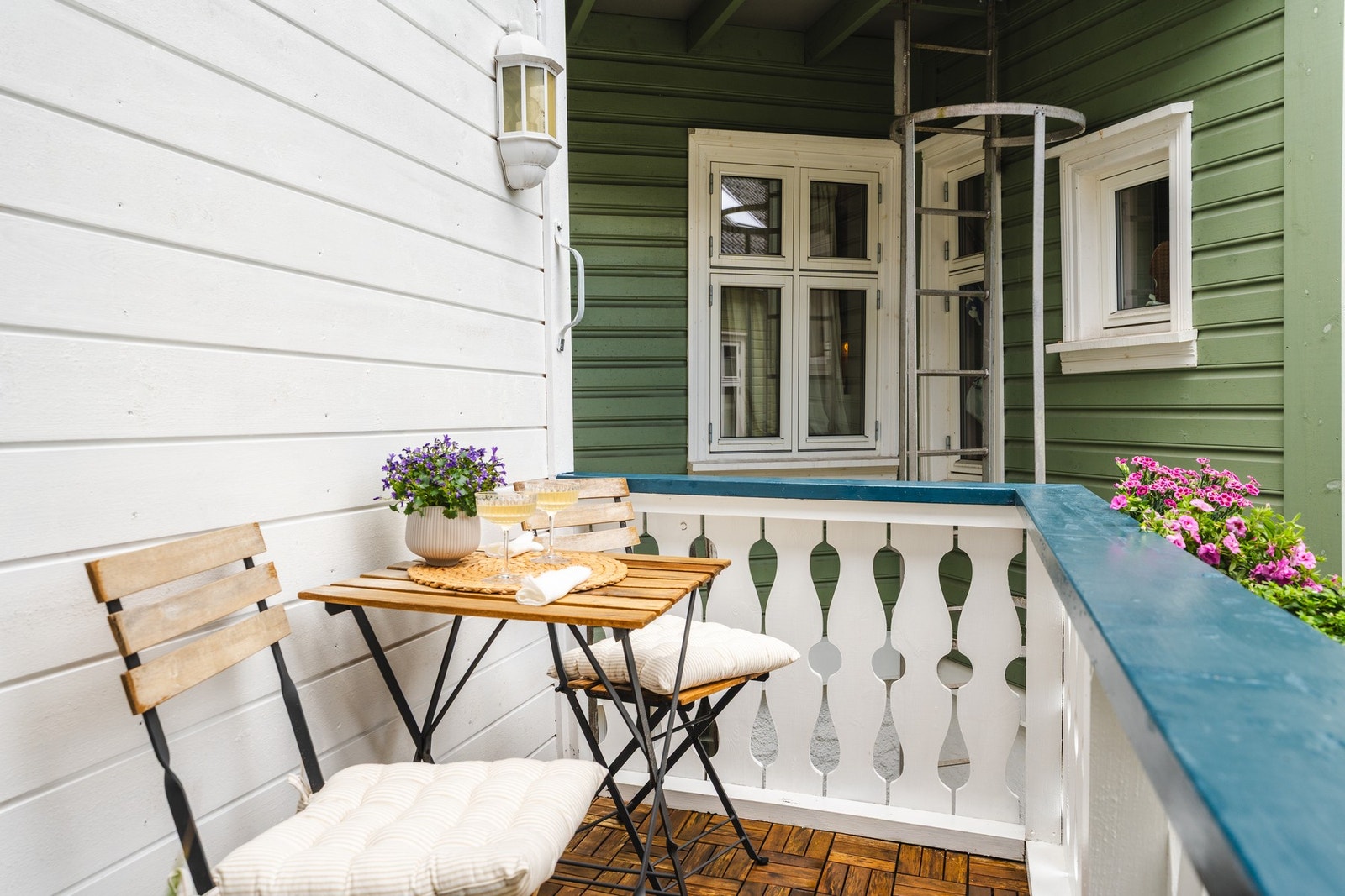 Her kan man nyte fine sommerdager. Galleribilde