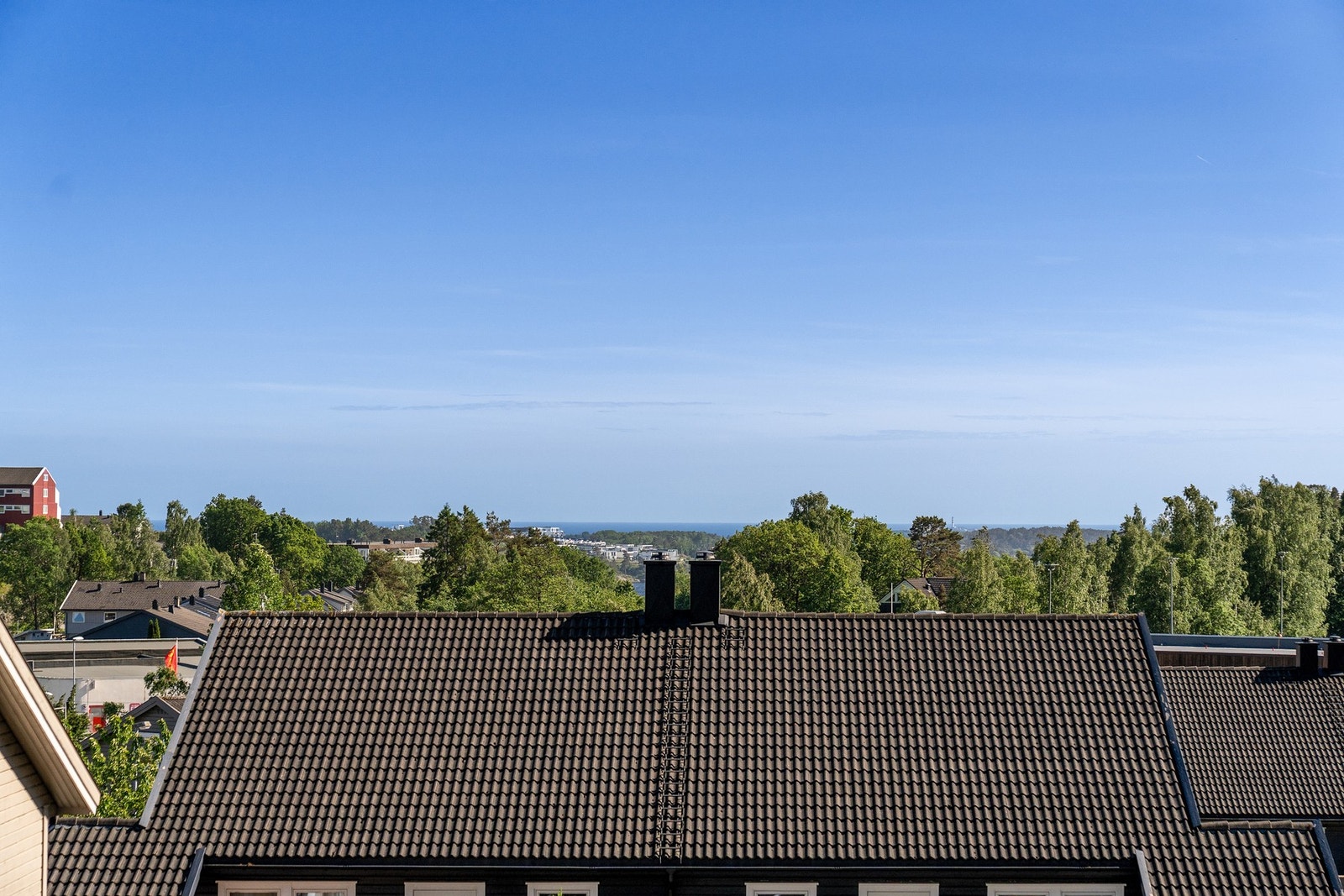 Utsikt fra veranda Galleribilde