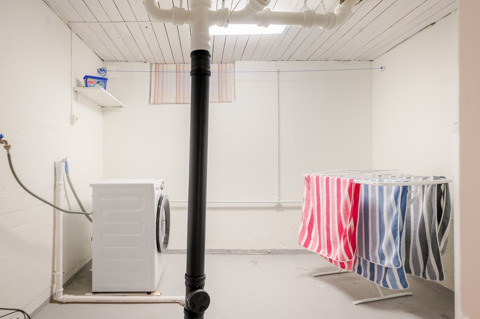 Vaskerommet i kjelleren. Galleribilde