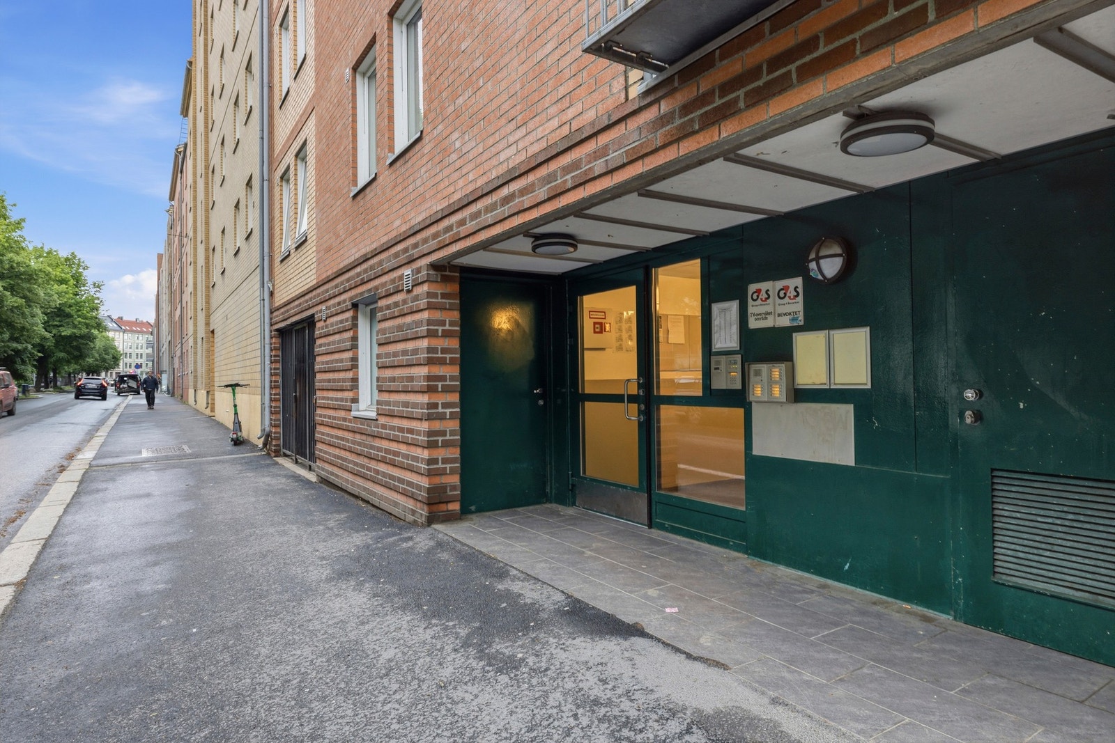 Inngangsparti Galleribilde
