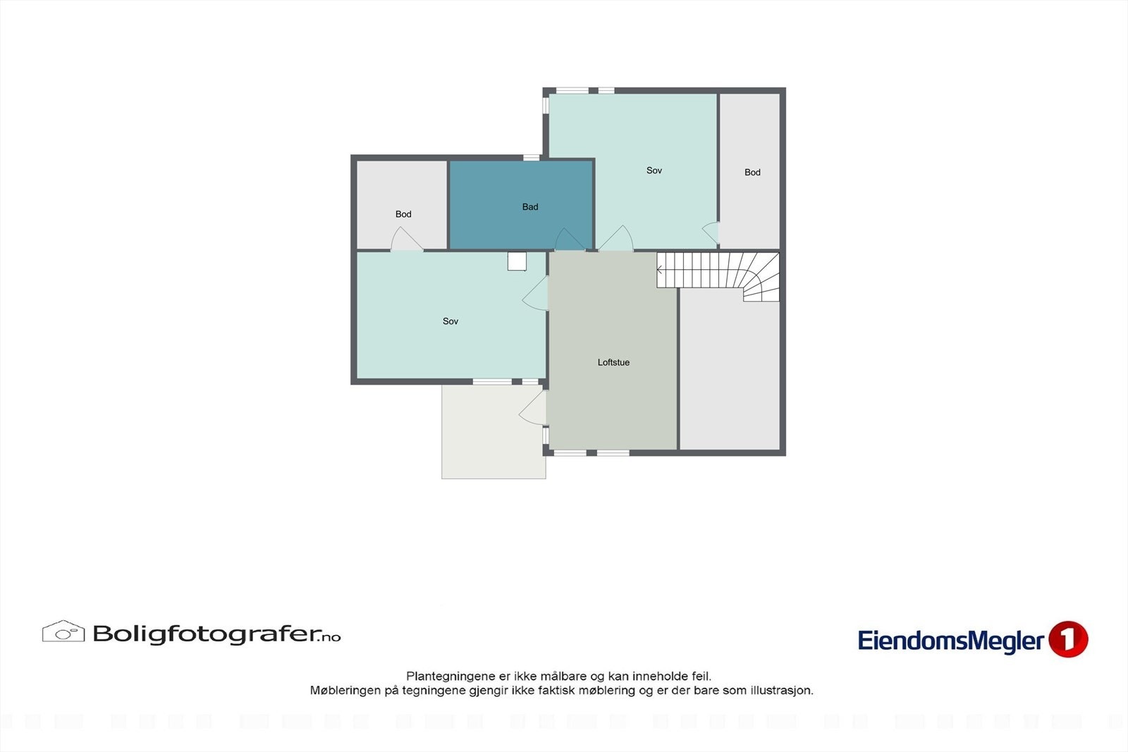 Plantegning 2. etasje. Galleribilde