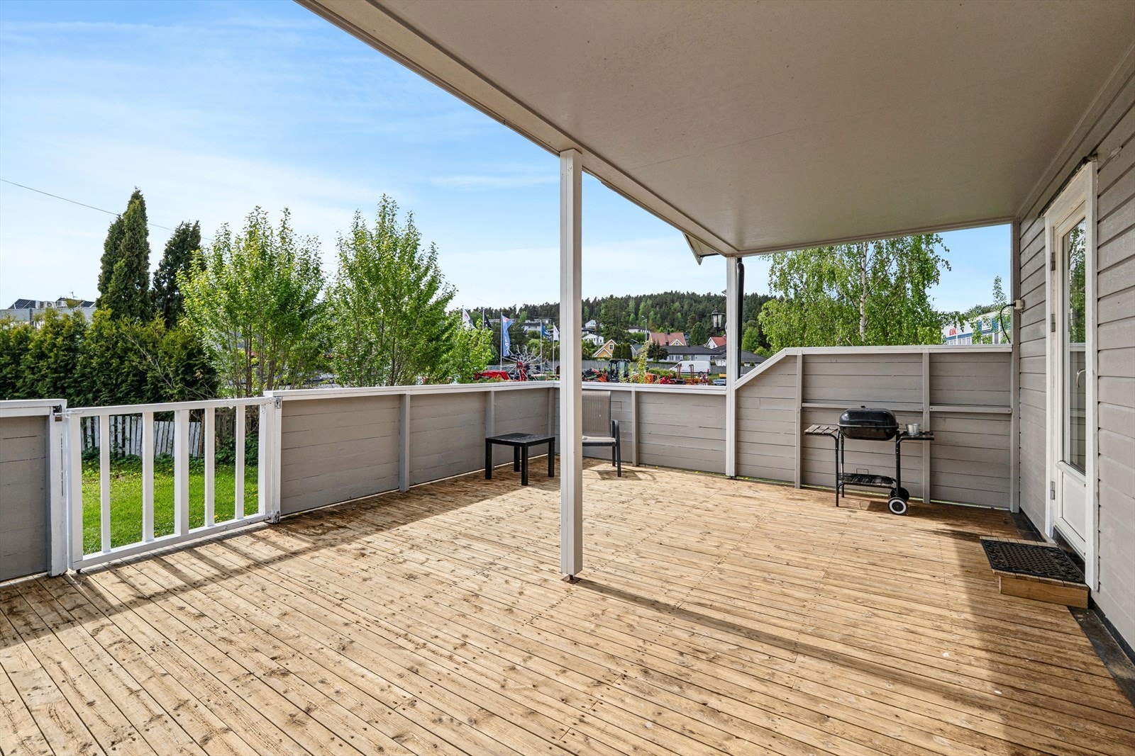 Sydvendt terrasse på 31 kvm Galleribilde