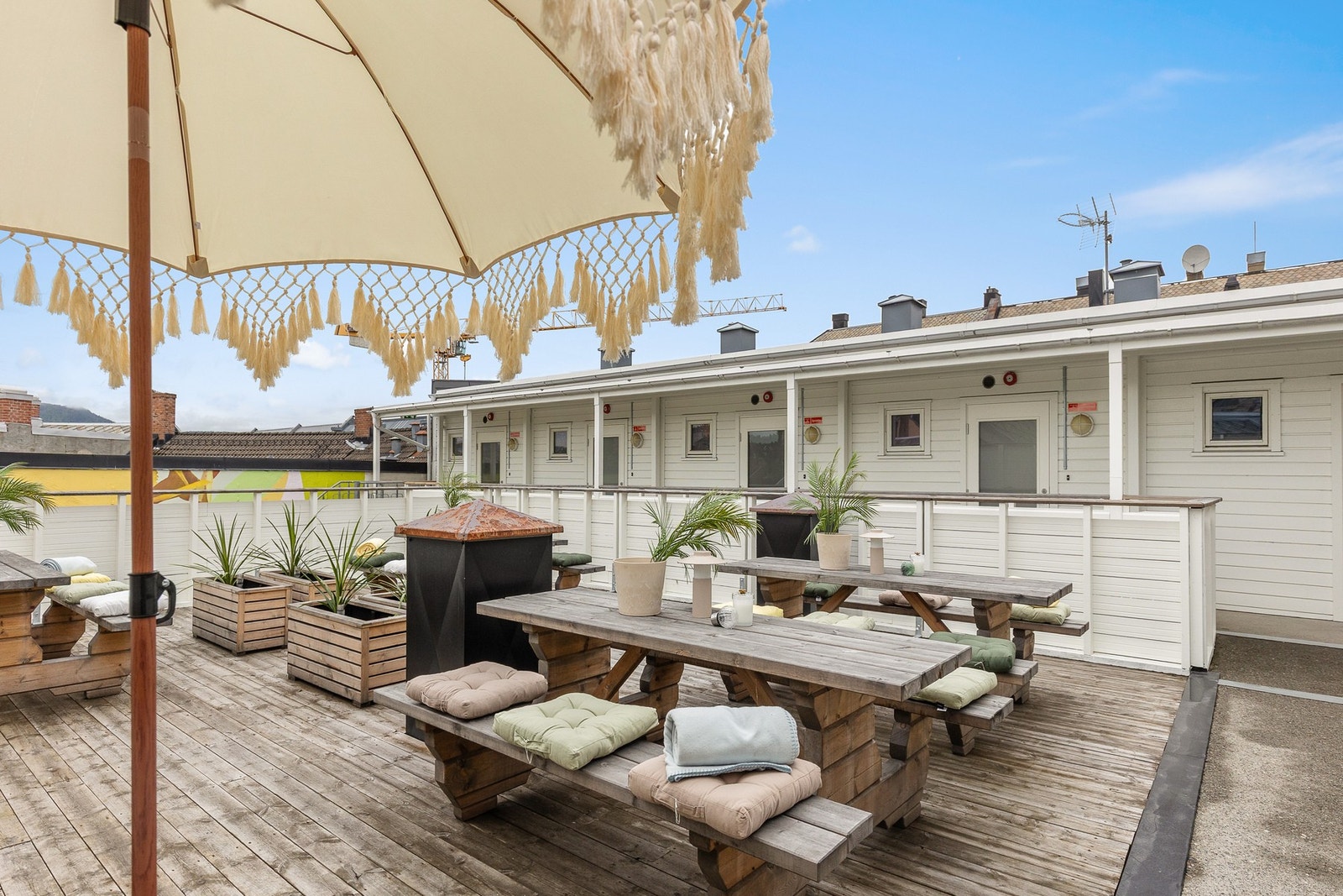 Felles takterrasse Galleribilde
