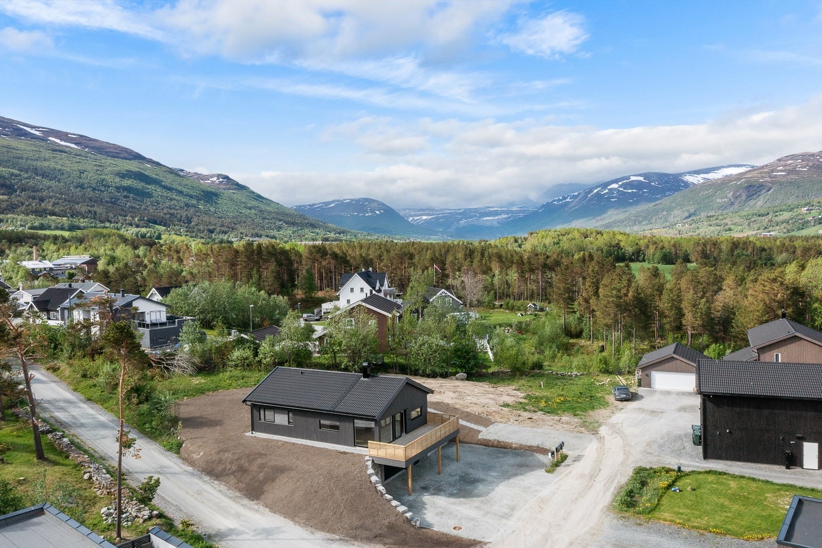 Dronefoto Galleribilde