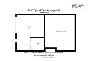 Planskisse sokkel. Galleribilde