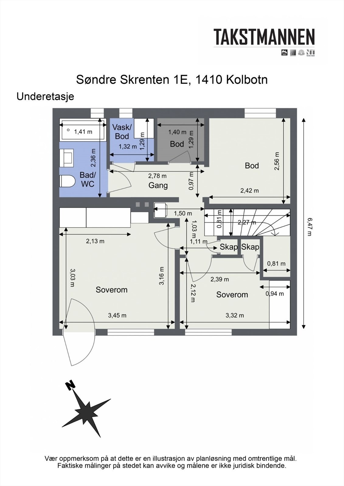 Søndre Skrenten 1E, 1410 Kolbotn - 2D - Underetasje - Letterhead.pdf.jpg Galleribilde