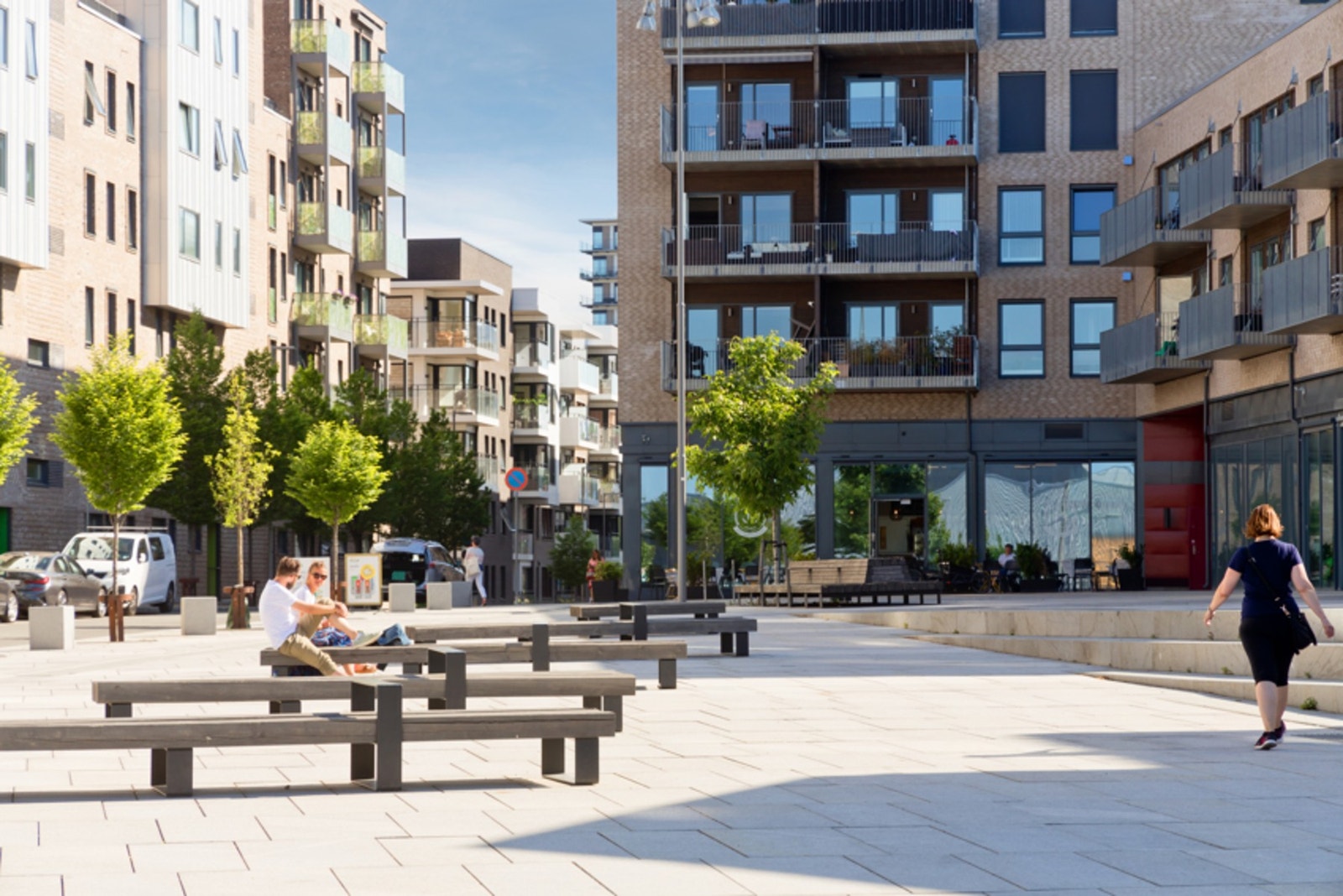 Boulangerie M, et populært bakeri med deilig fransk bakverk og italiensk pizza, ligger rett i nærheten. Galleribilde