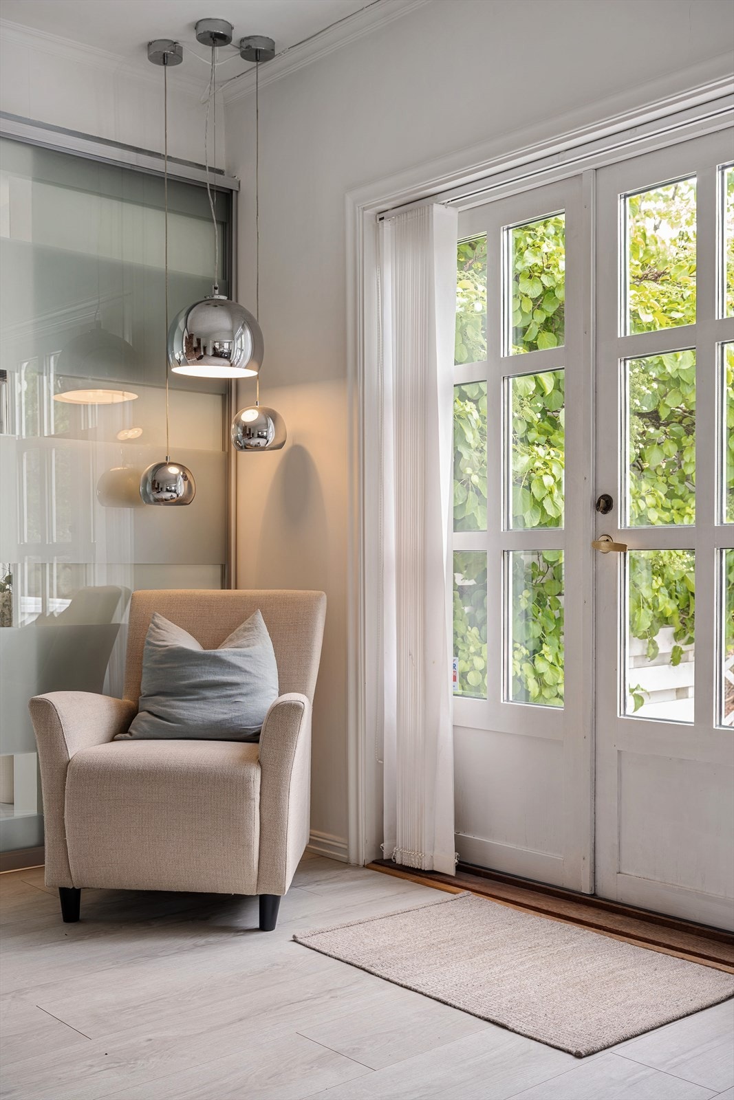 Utgang til terrasse fra kjøkken/stue. Galleribilde