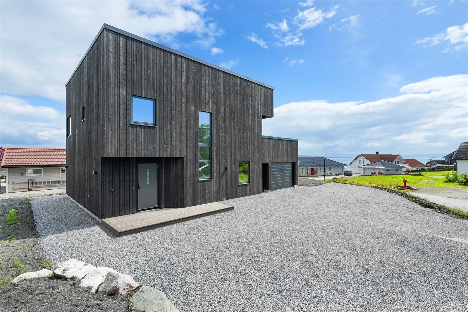 Overbygget inngangsparti. Galleribilde