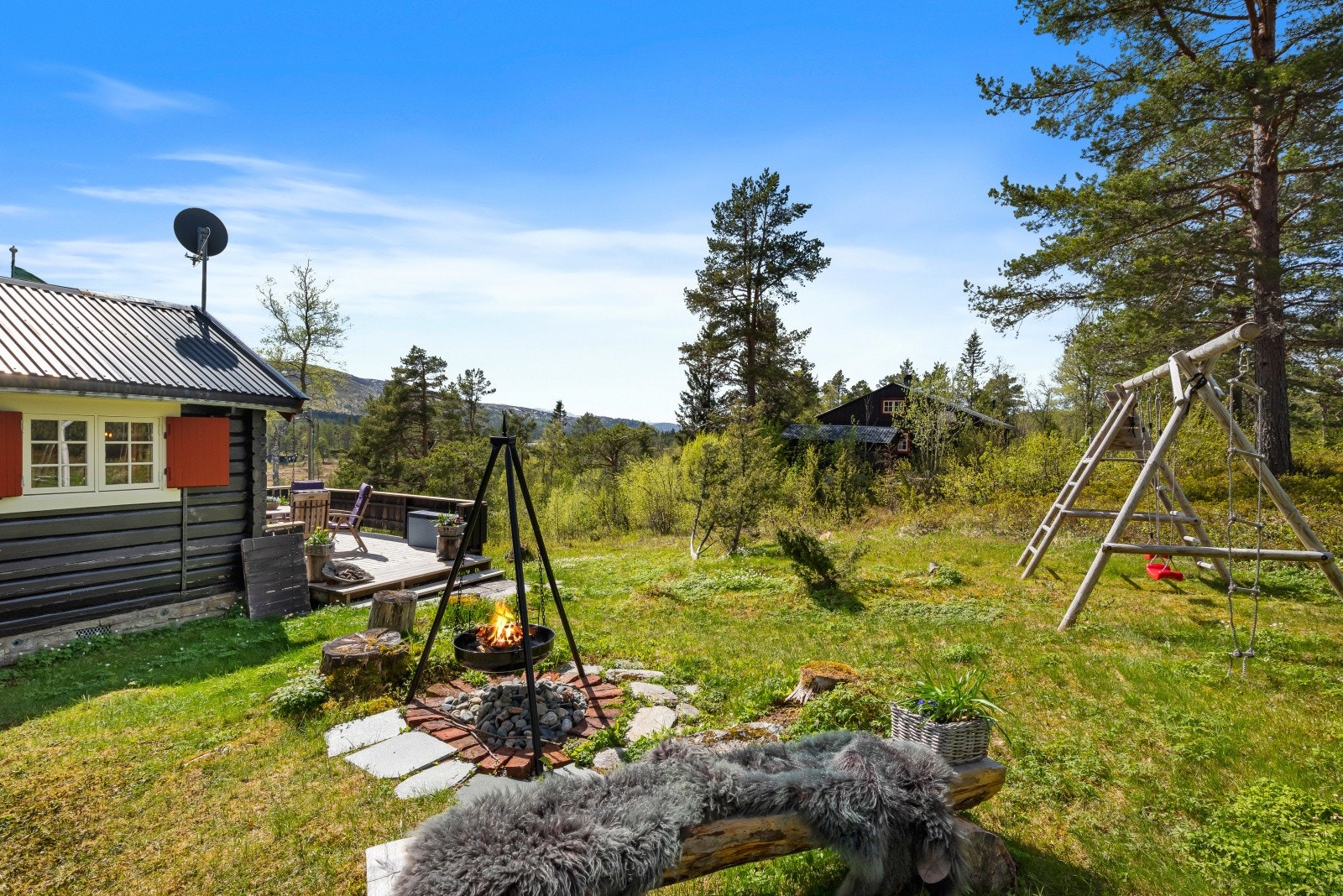 Eiendommen er perfekt for deg som trives ute i naturen. Galleribilde