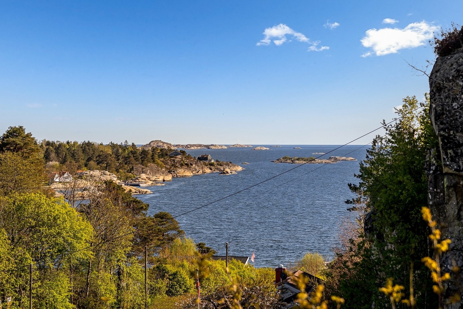 Utsikt over skjærgården. Galleribilde