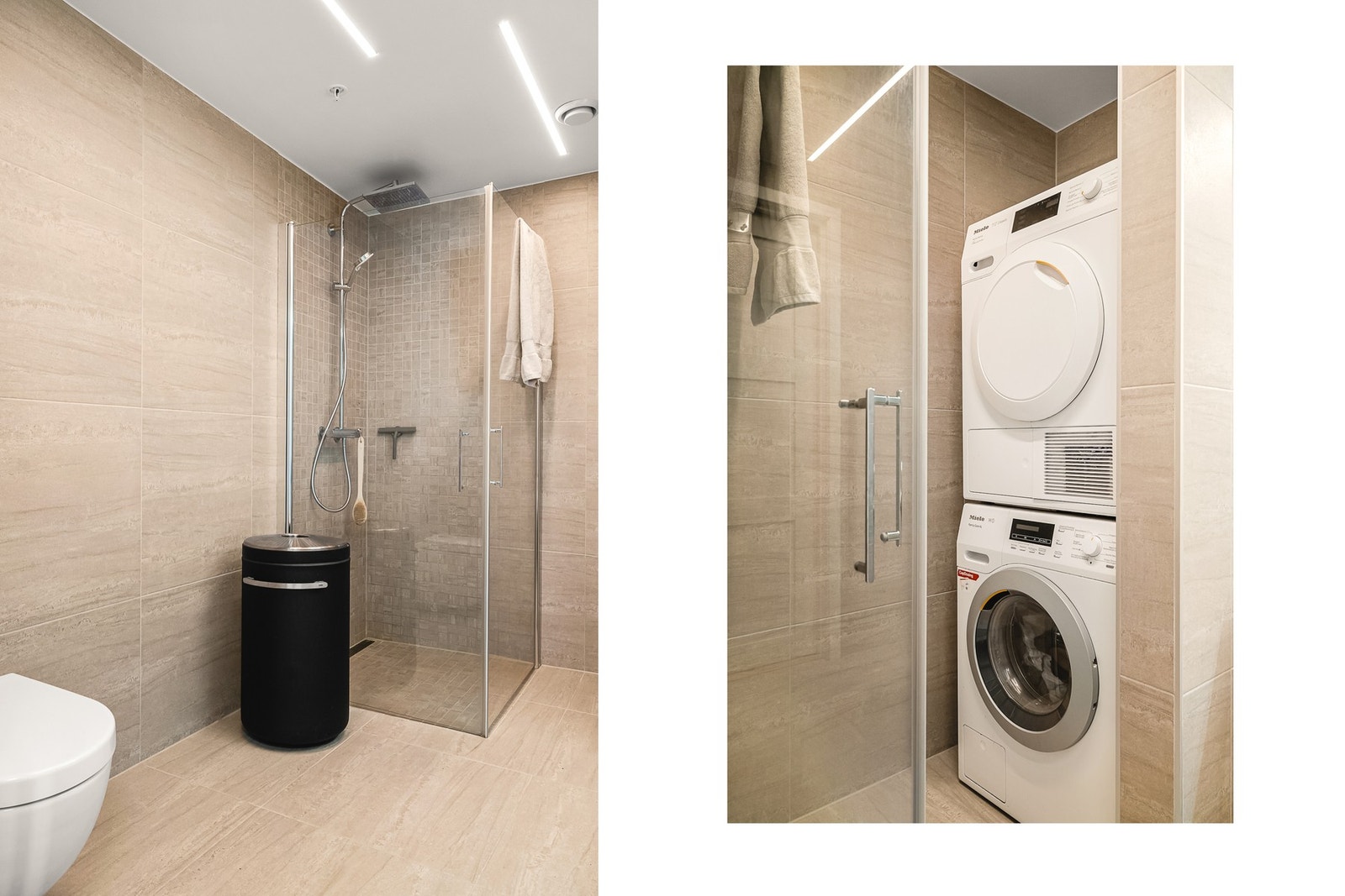 Badet er stilrent og har et pent uttrykk Galleribilde