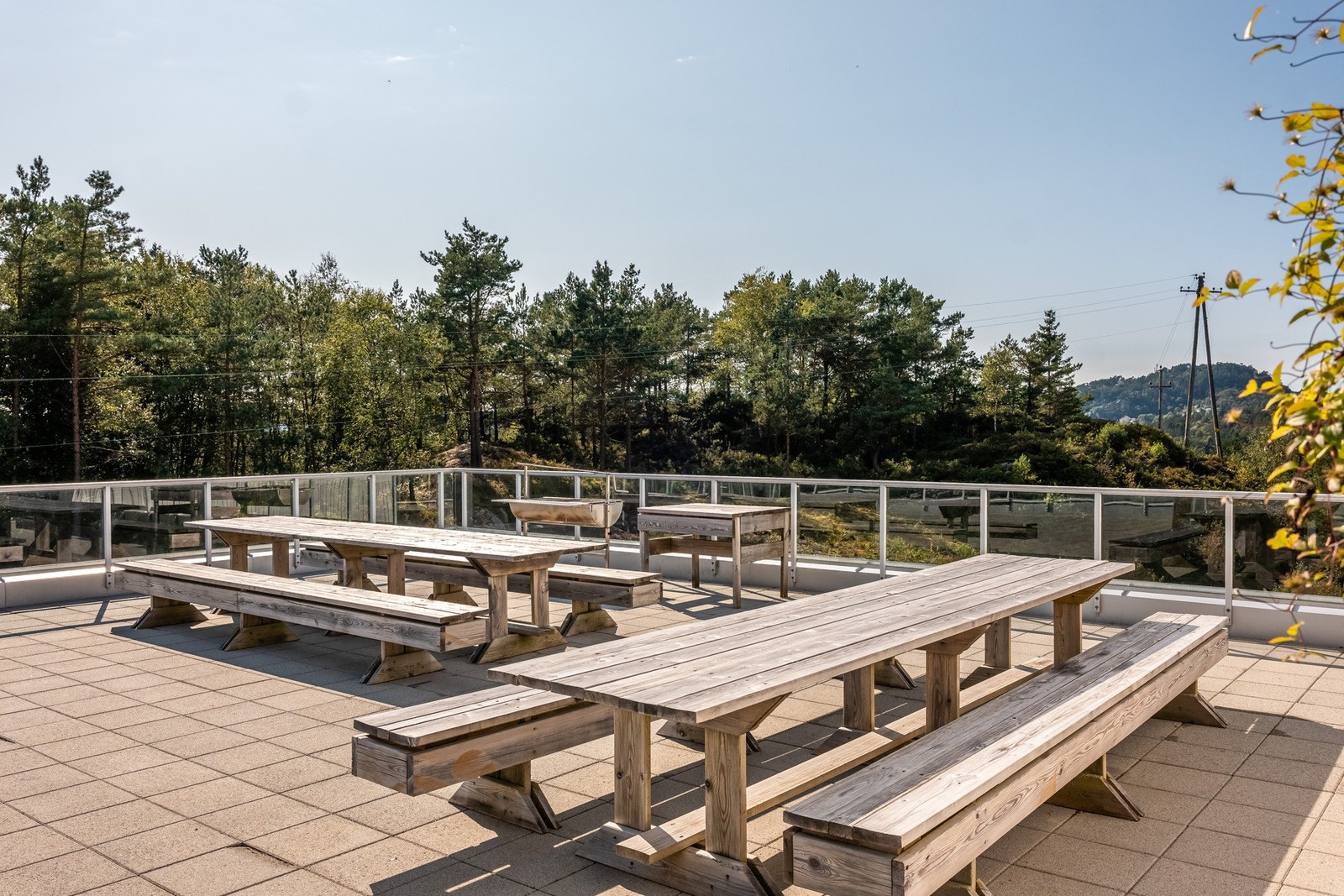 Sameiet har felles takterrasse som kan bookes for private arrangementer Galleribilde