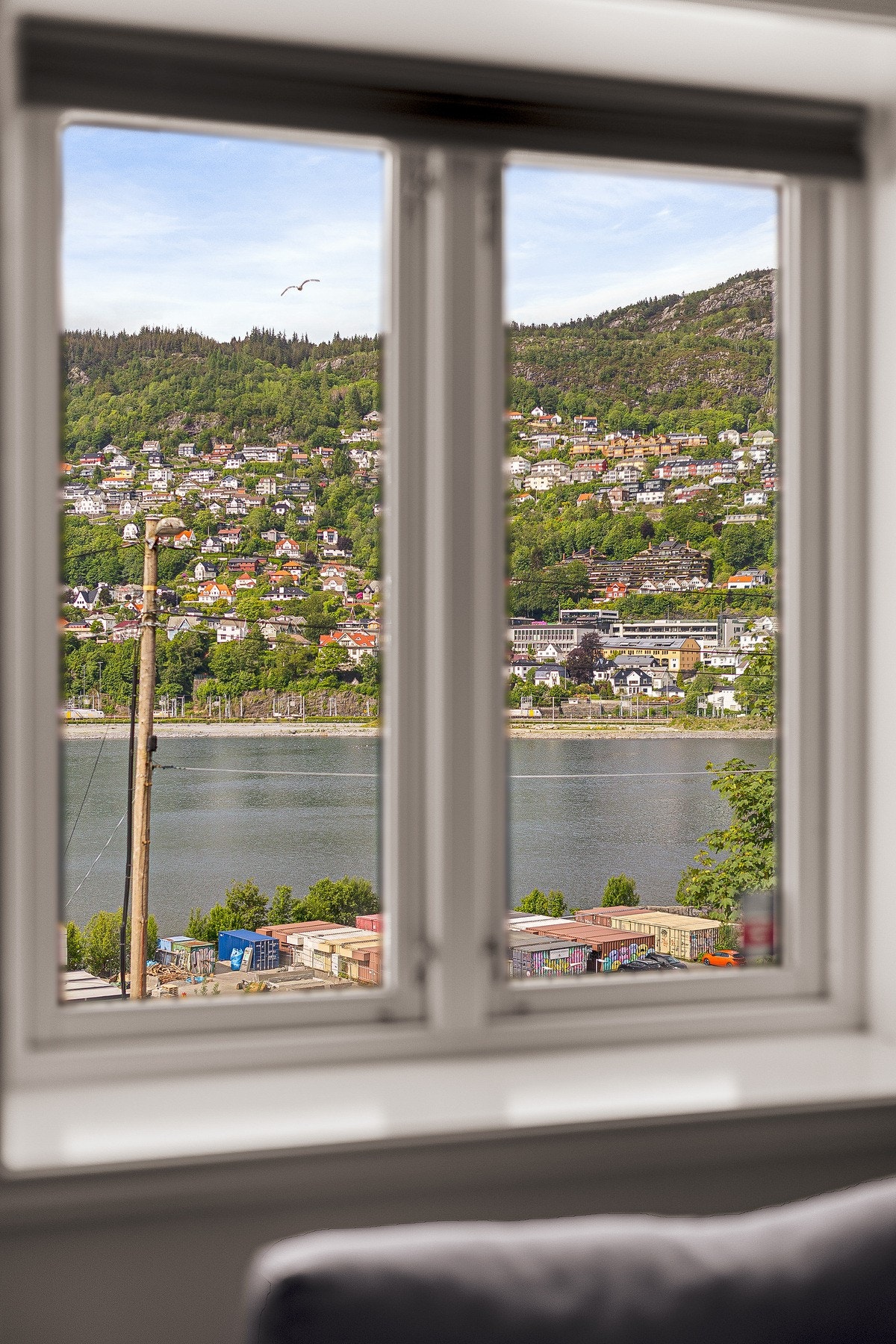 Flott utsikt mot Store Lungegårdsvannet! Galleribilde