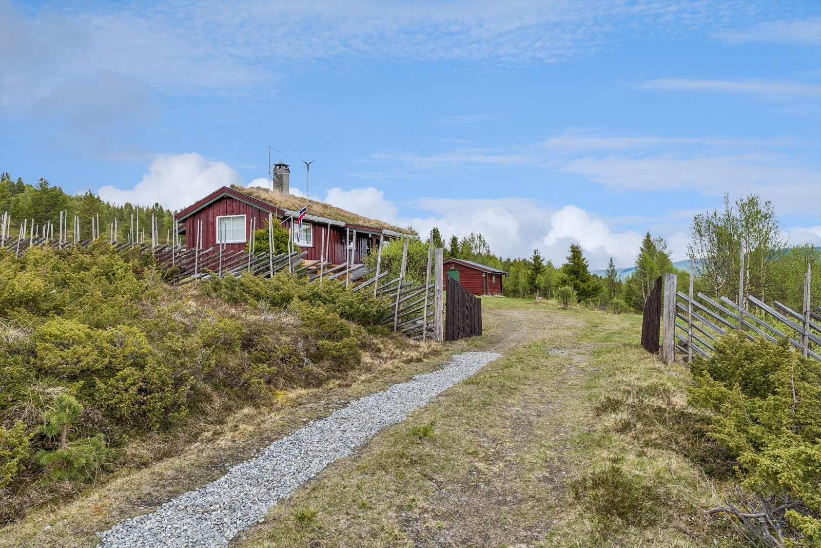 Velkommen til Lomsjødalsveien 448! Foto: Martin Rindalsholt v/Efkt Norge AS Galleribilde