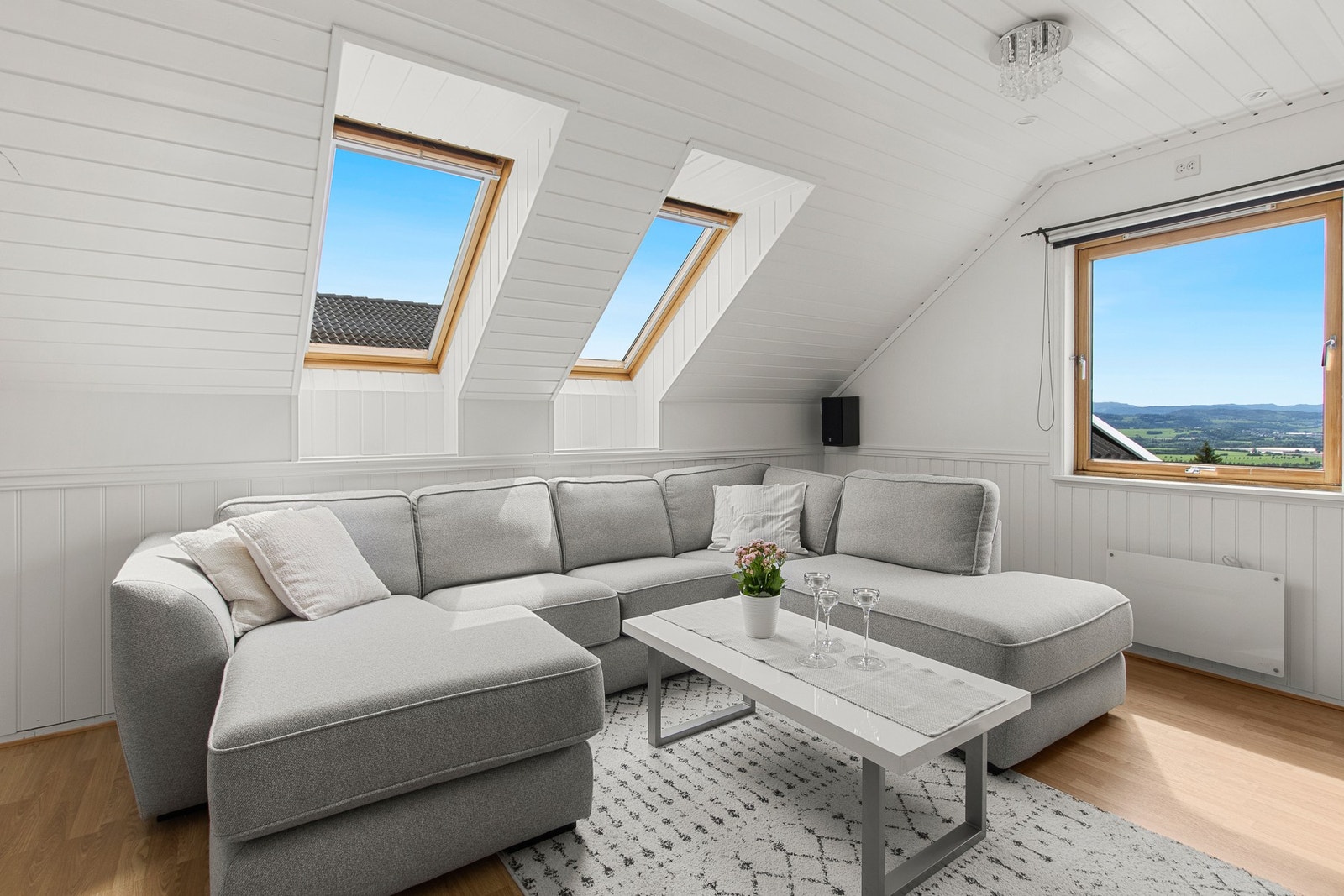 loftstue. Galleribilde