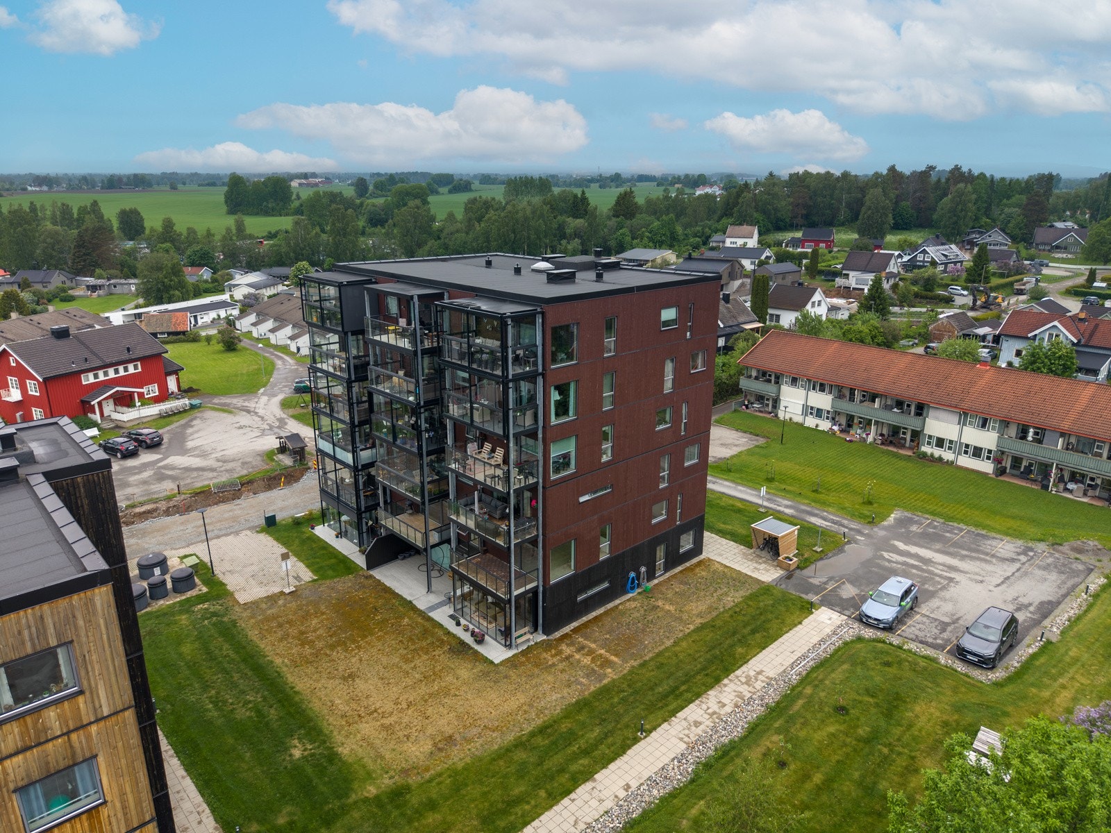 Dronefoto Galleribilde