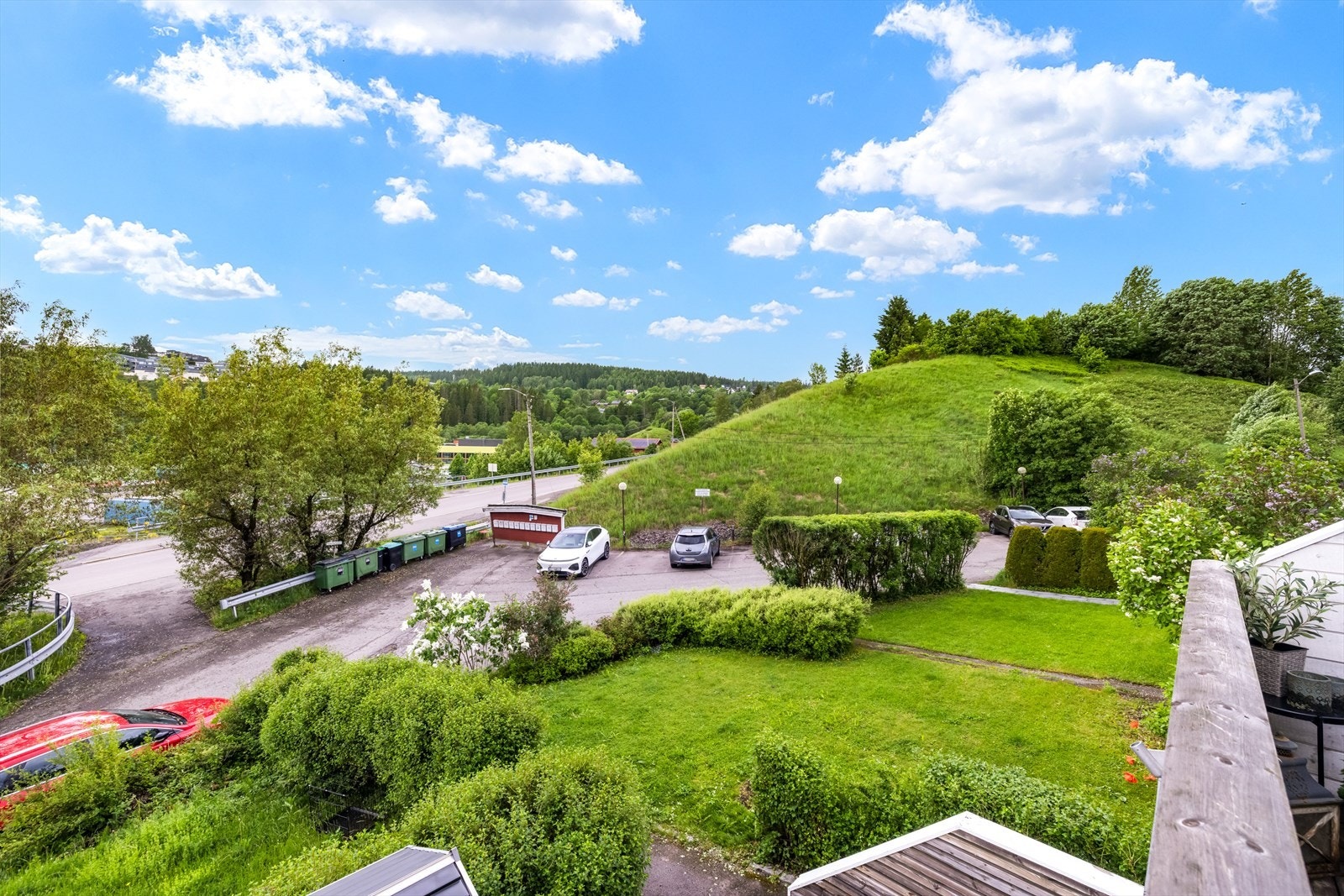 Utsikt over nærområdet. Galleribilde