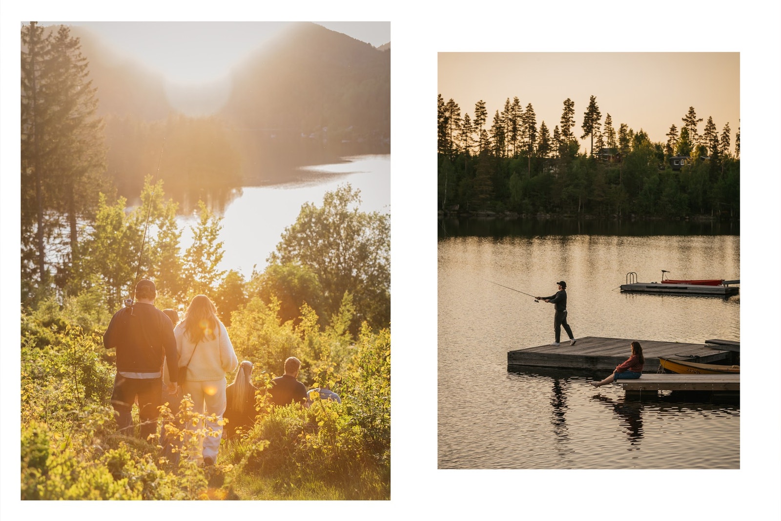 Omgivelsene er idylliske og fredfulle; scenen er satt for feriemodus og påfyll av energi. Galleribilde