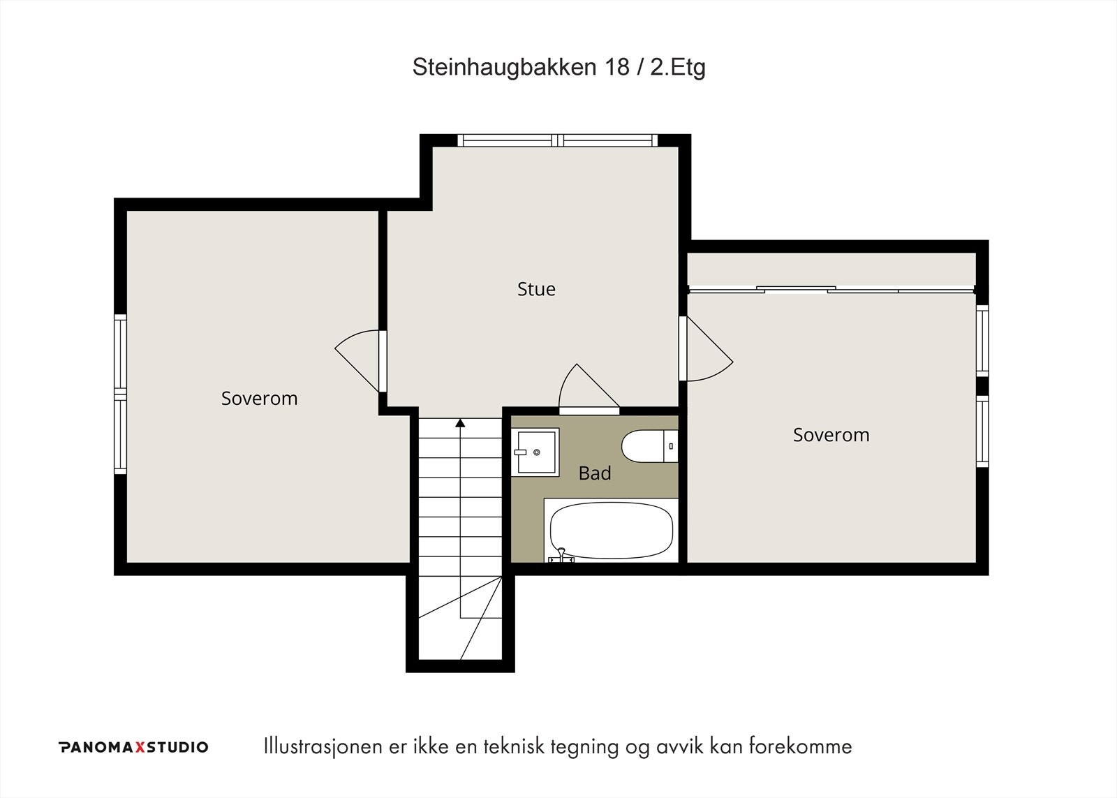 Plantegning | 2.etasje Galleribilde
