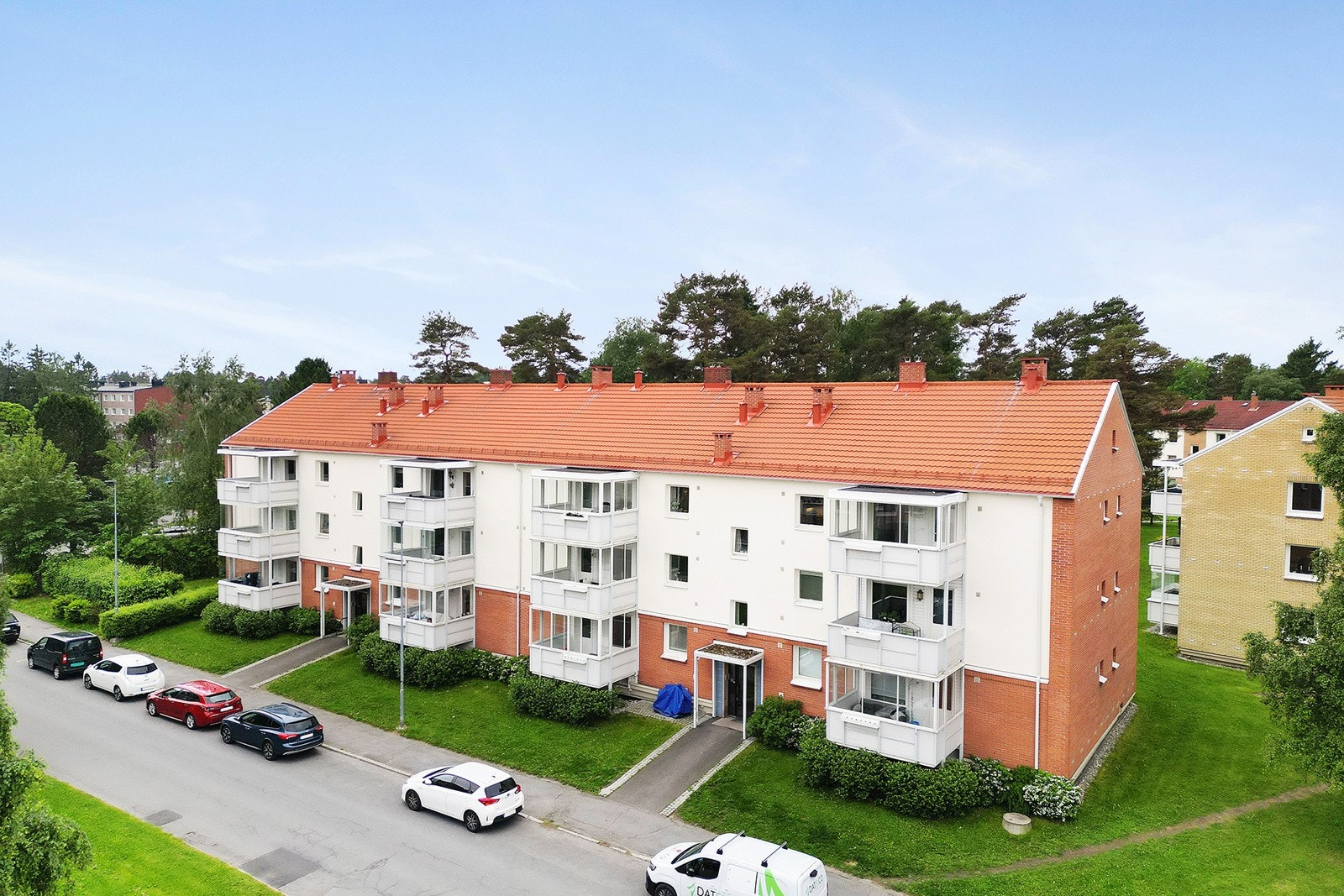 Boligen ligger fint og rolig til i 2. etg. Galleribilde