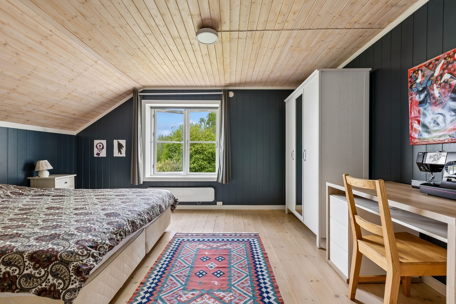 Det største soverommet i 2. etasje. Galleribilde
