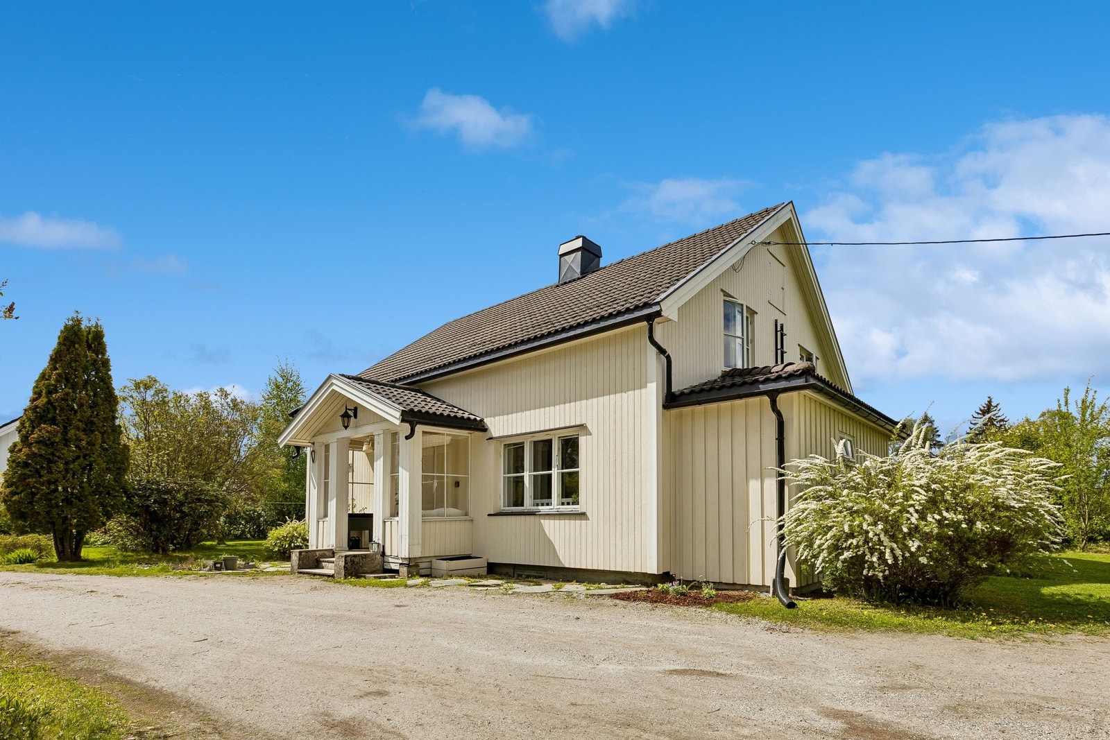 Fasade mot øst. Galleribilde