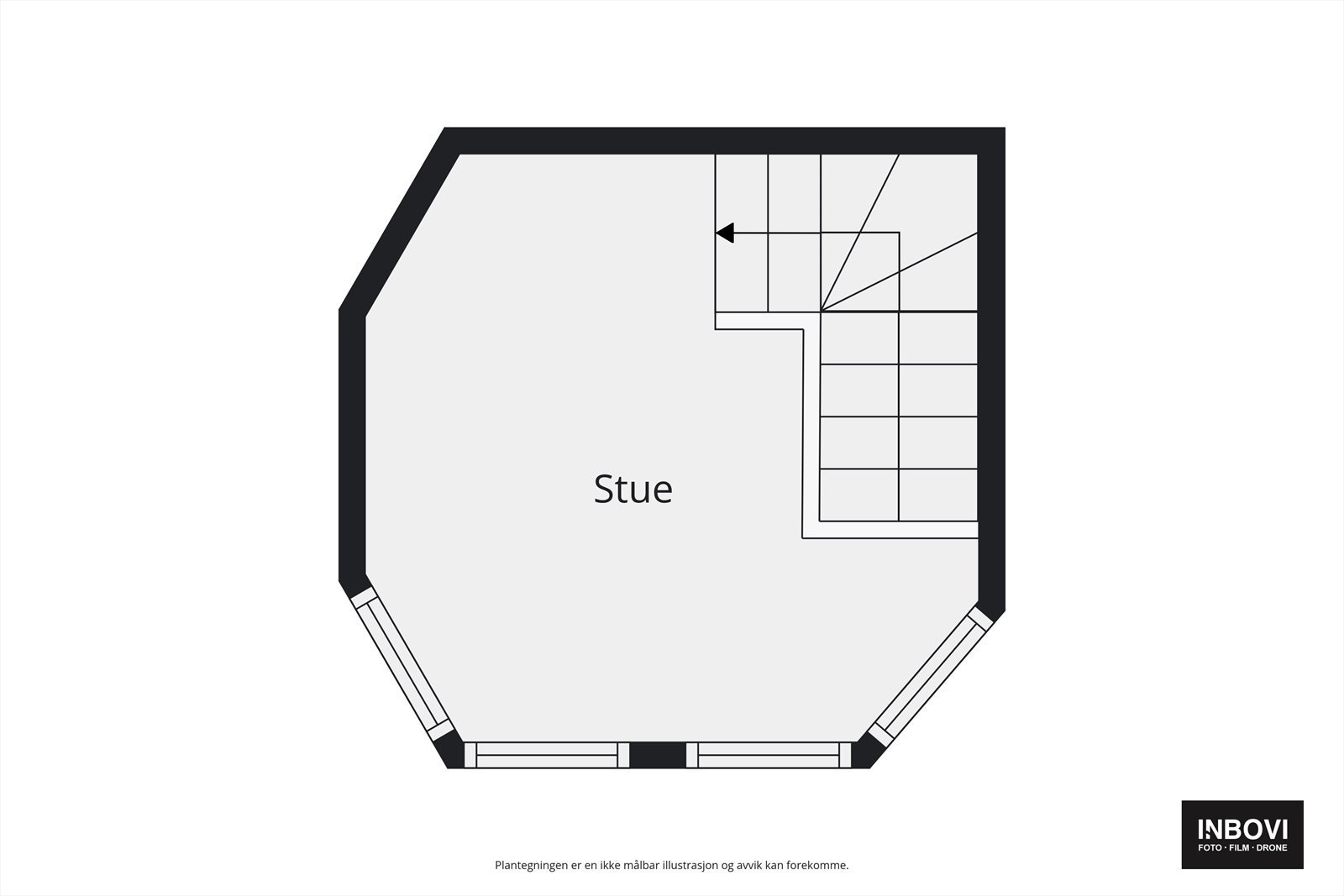 Plantegning tårnrom Galleribilde