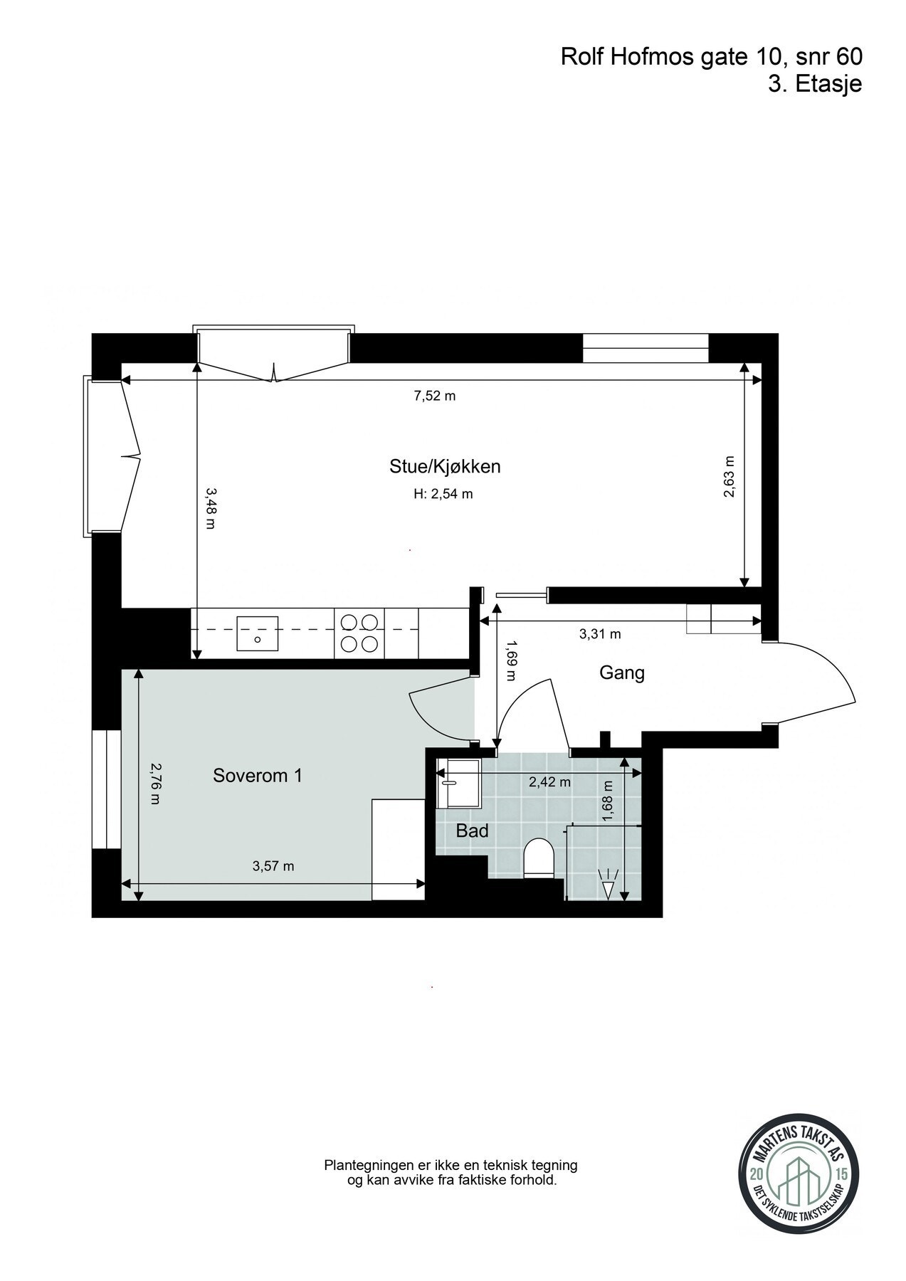 Plantegning - Velkommen inn. Galleribilde