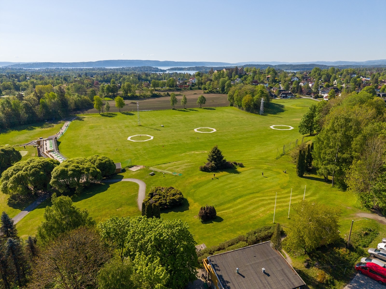Gangavstand til Ballerud Golf. Galleribilde