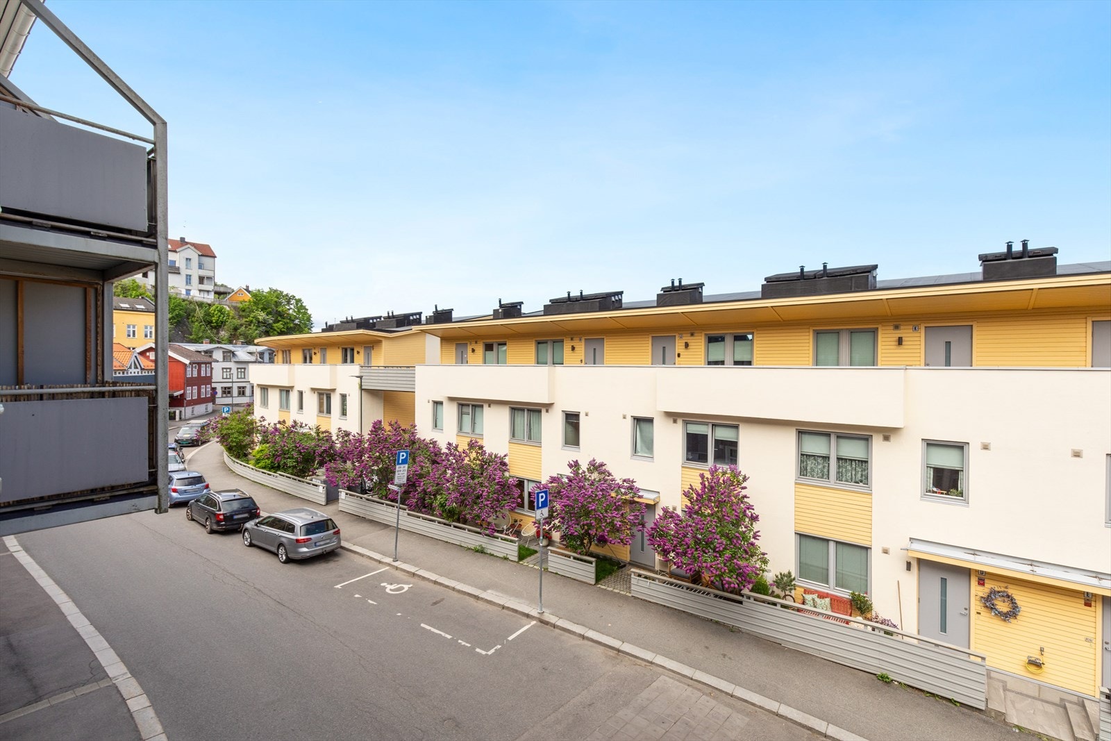 Utsikt fra den franske balkong. Galleribilde