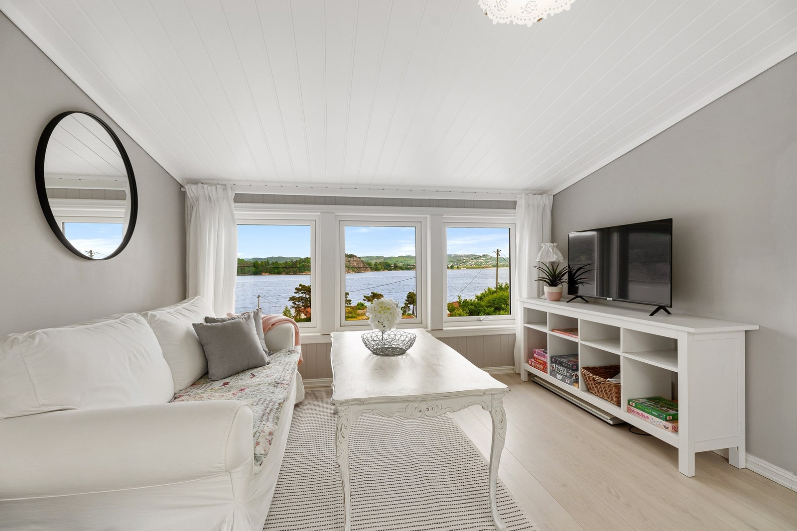 Nydelig utsikt fra loftstuen Galleribilde