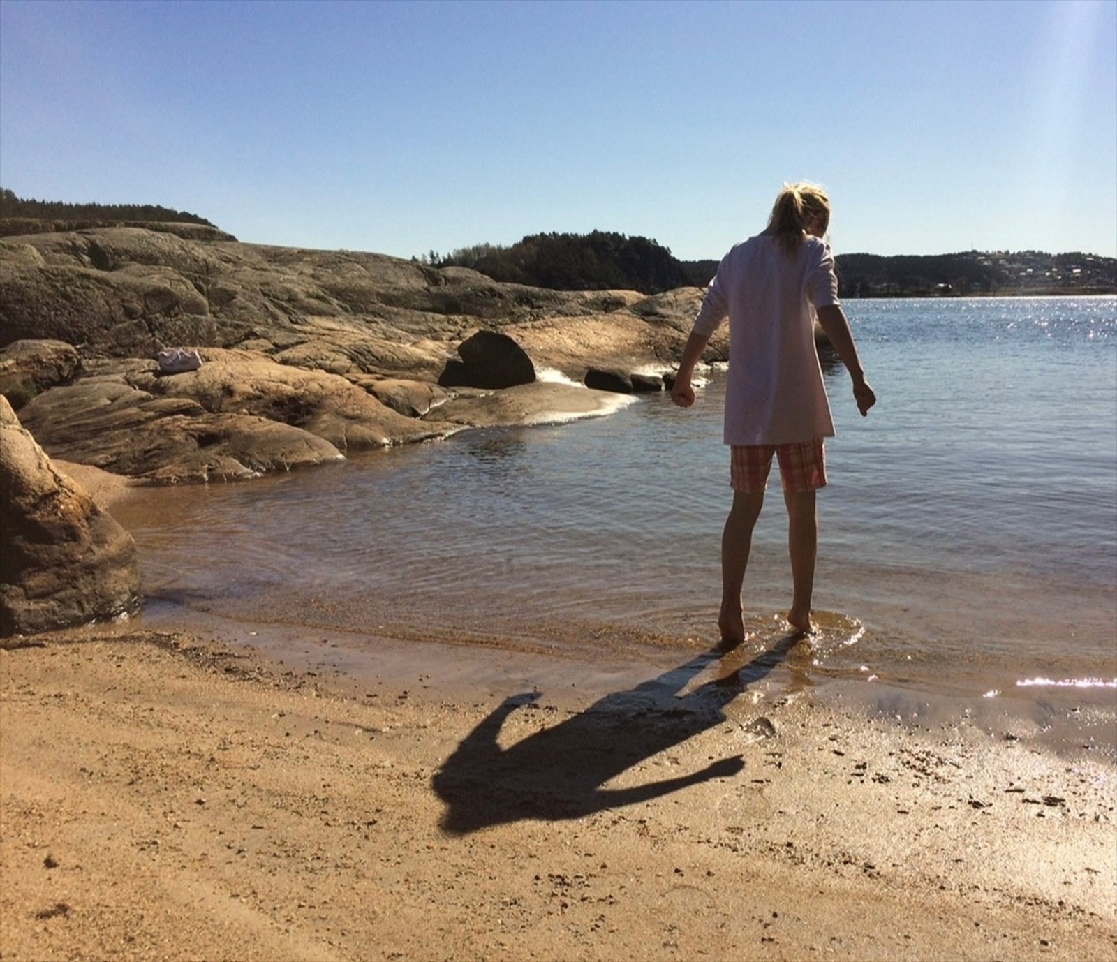 Stranden, selgers arkiv Galleribilde