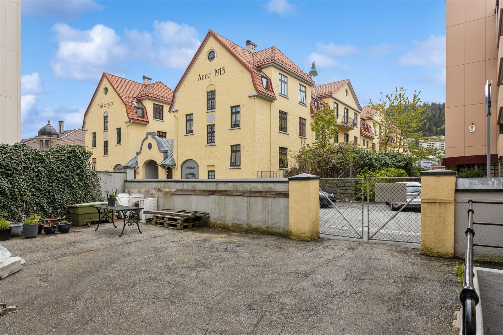 Velkommen til Trikkebyen på Møhlenpris. Galleribilde