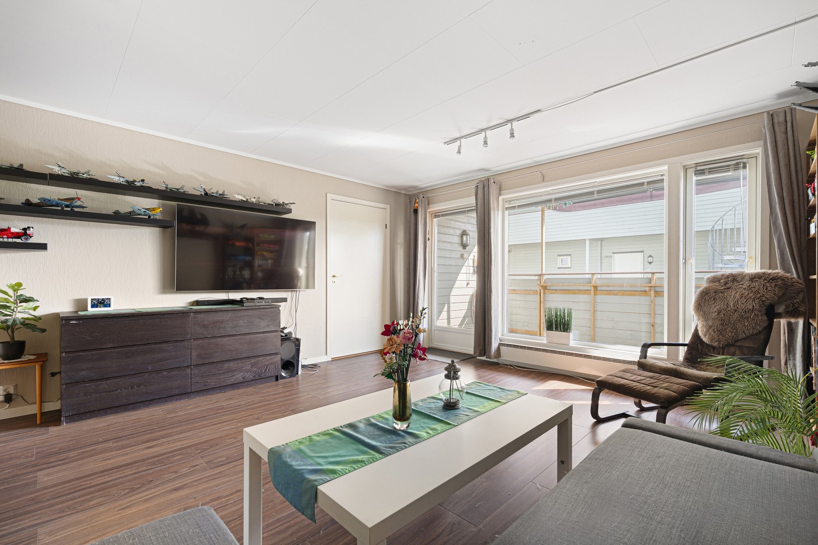 Velkommen inn til en innbydende stue Galleribilde
