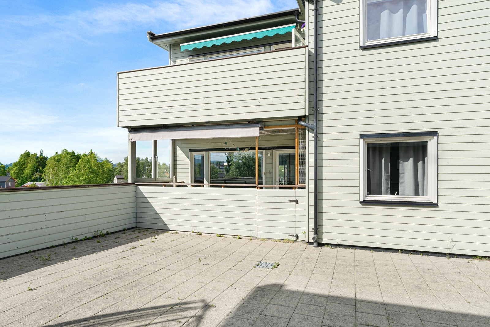 Flott felles uteområdet Galleribilde