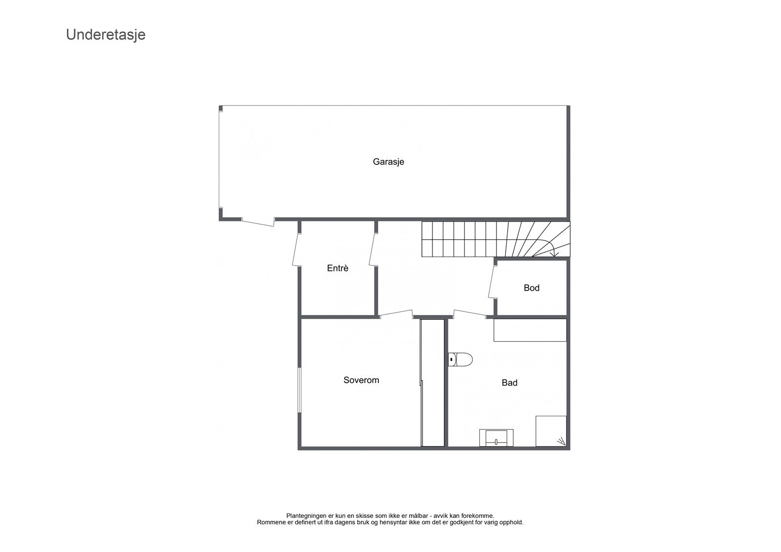 Plantegning - 1. etasje Galleribilde