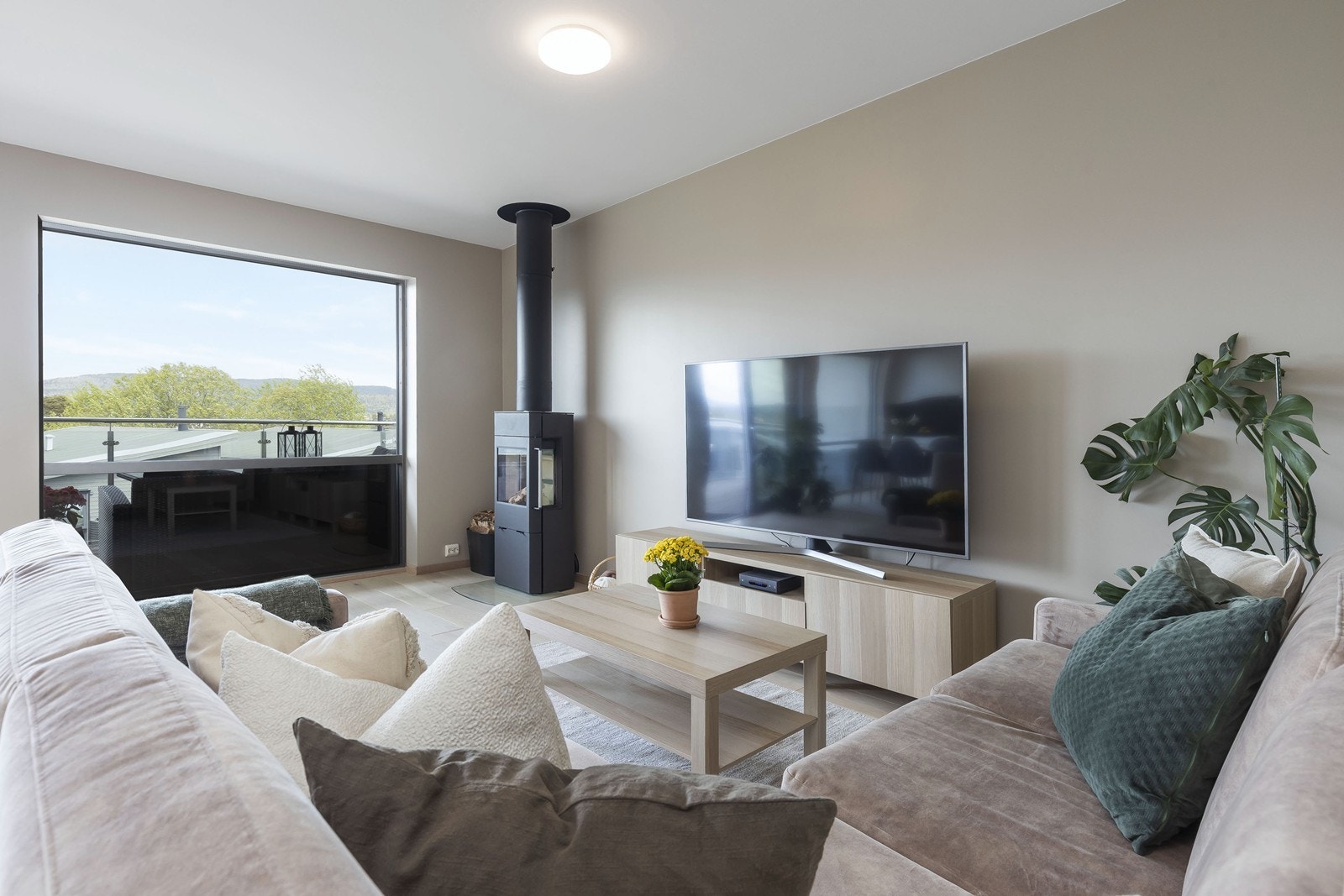 Plass til stor sofagruppe. Galleribilde