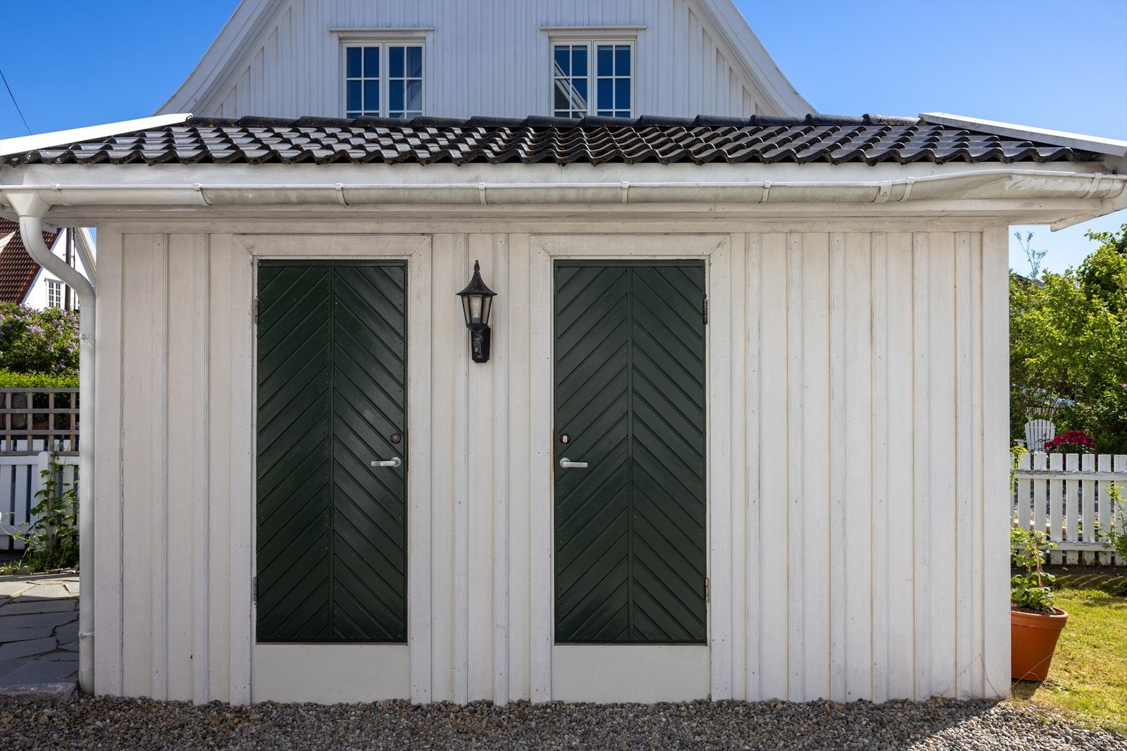 Begge bodene tilhører boligen. Galleribilde