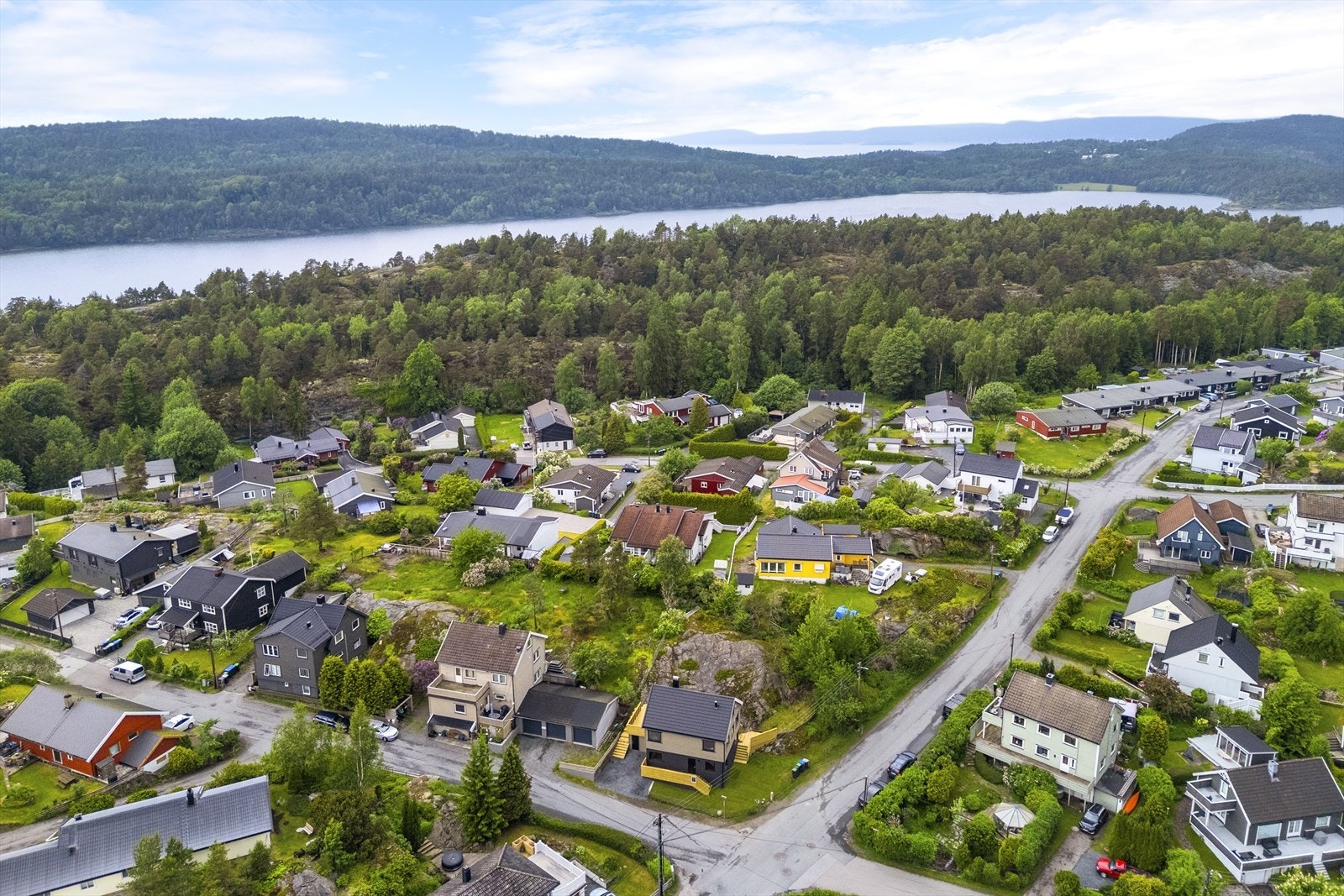 Hyggelig nabolag Galleribilde