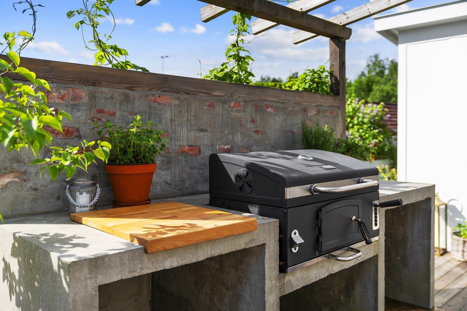 Egen grill-stasjon Galleribilde