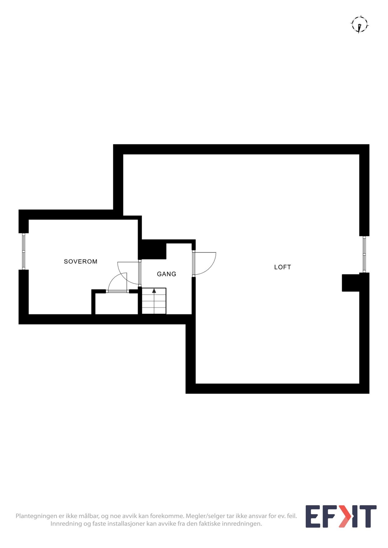 - Planskisse loft - Galleribilde