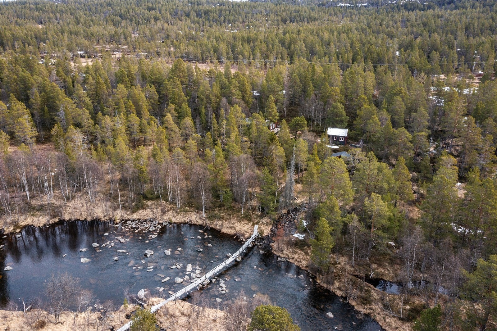Dronefoto Galleribilde